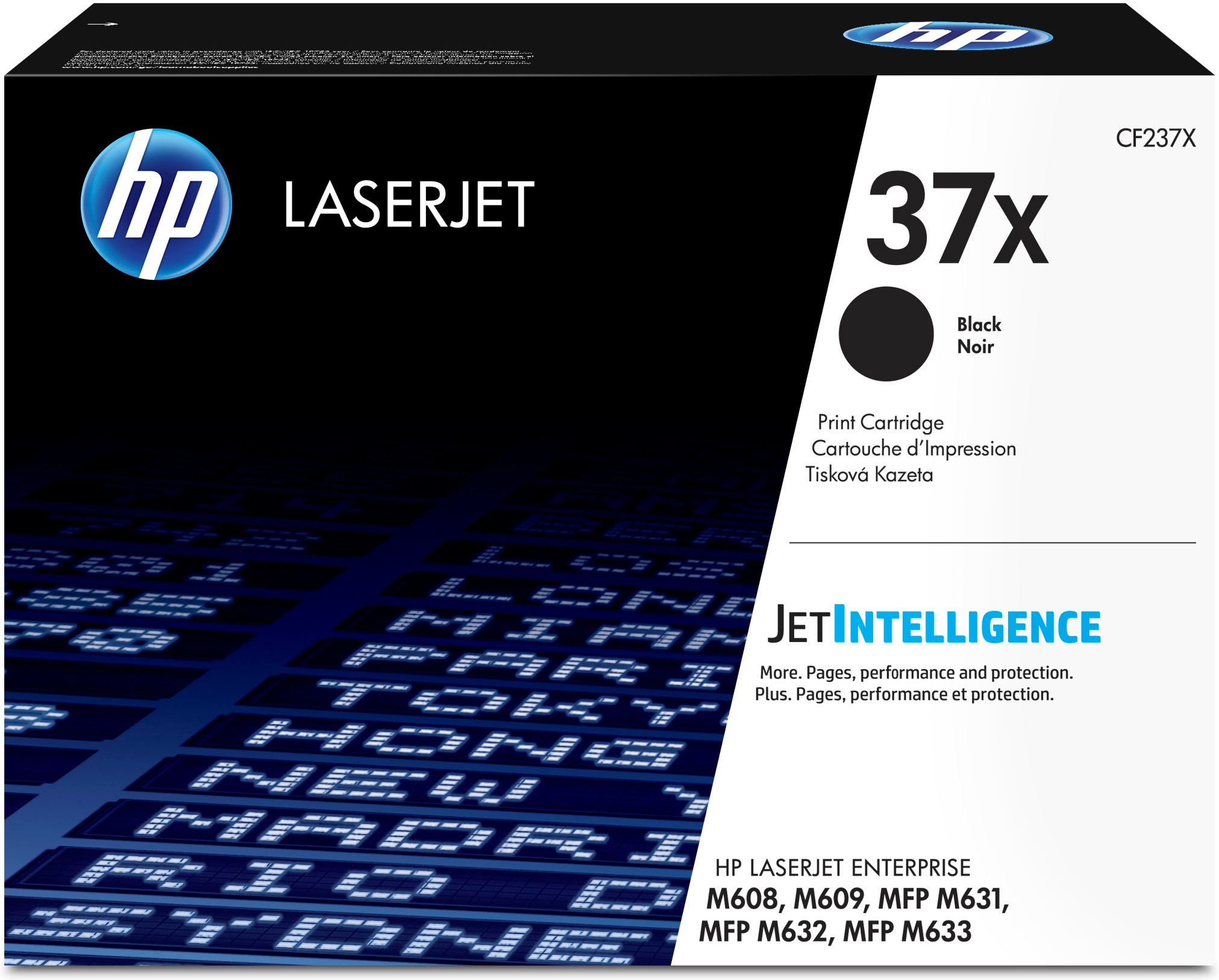 HP #37X Black Toner CF237X