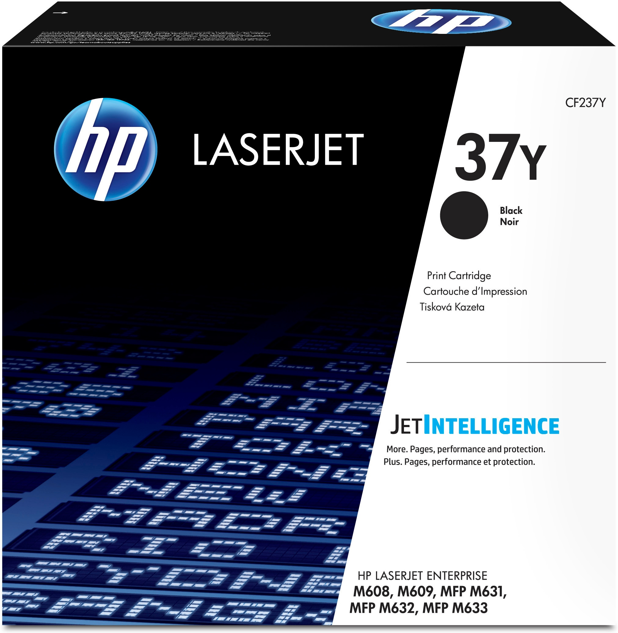 HP #37Y Black Toner CF237Y