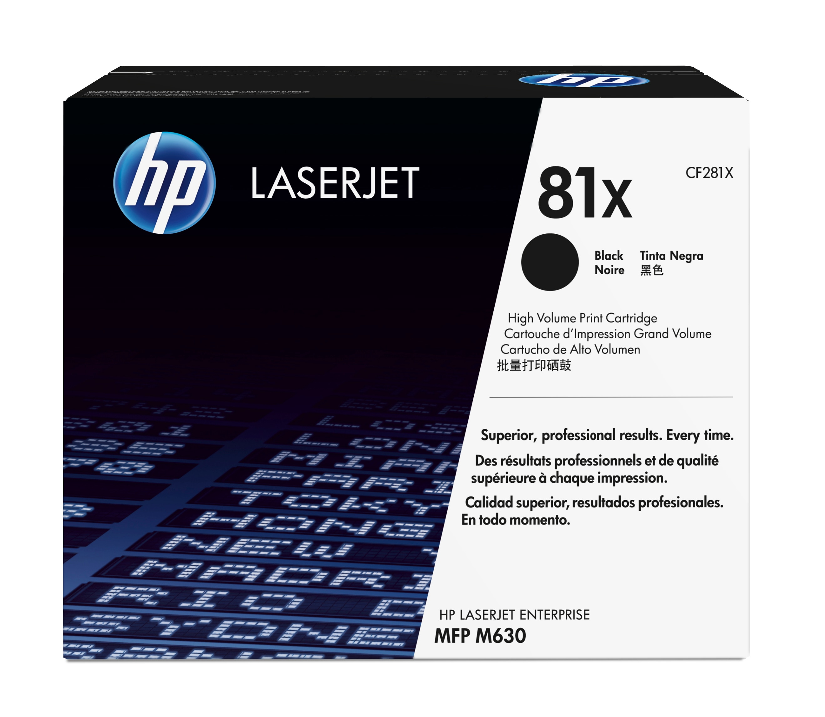 HP #81X Black Toner CF281X