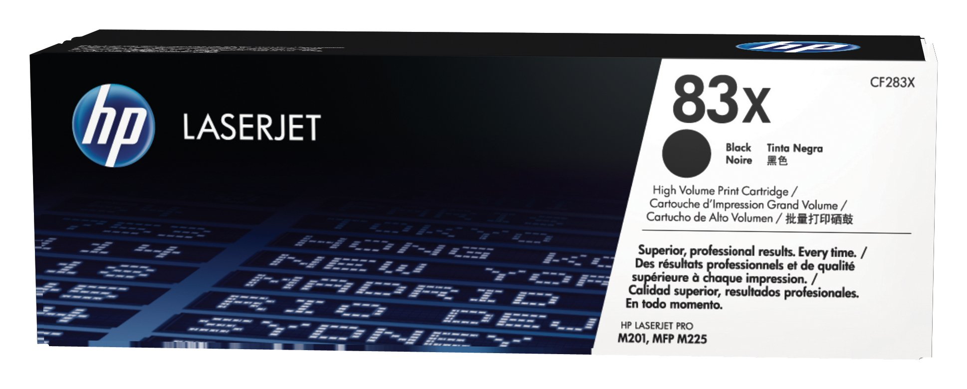 HP #83X Black Toner CF283X