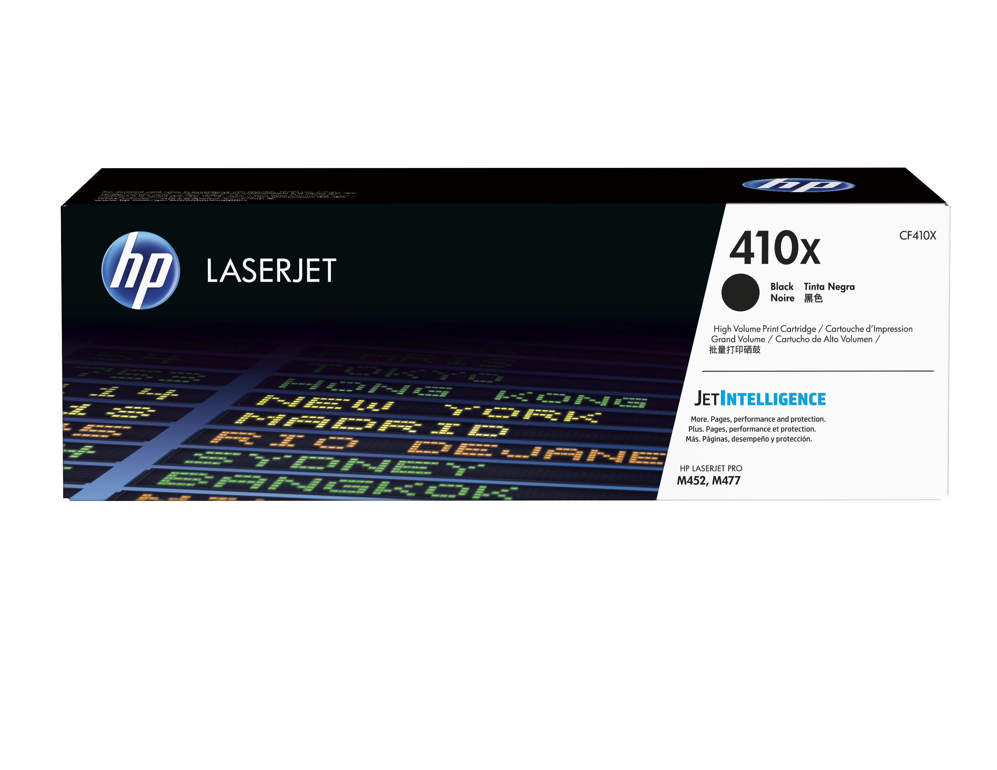 HP #410X Black Toner CF410X