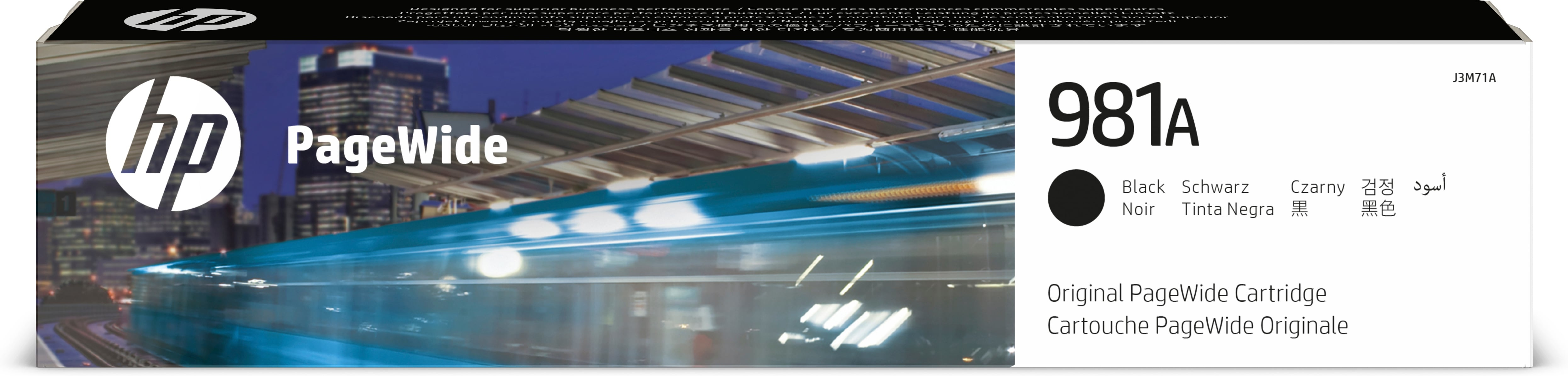 HP 981A Blk PagWide Ink J3M71A
