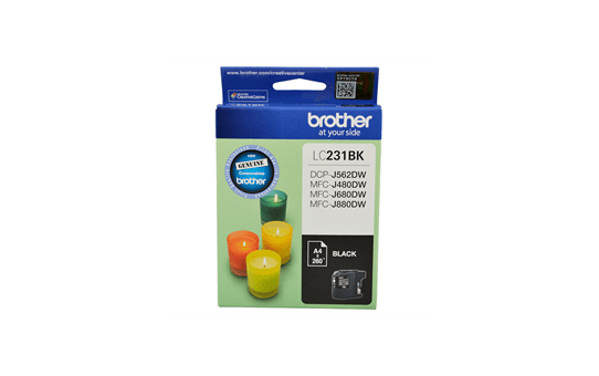 Brother LC231 Black Ink Cart