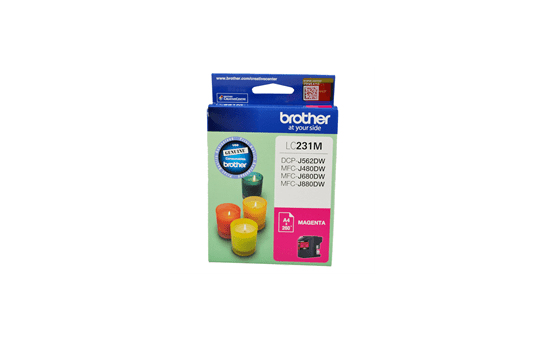 Brother LC231 Magenta Ink Cart