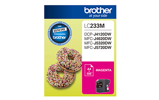 Brother LC233 Magenta Ink Cart