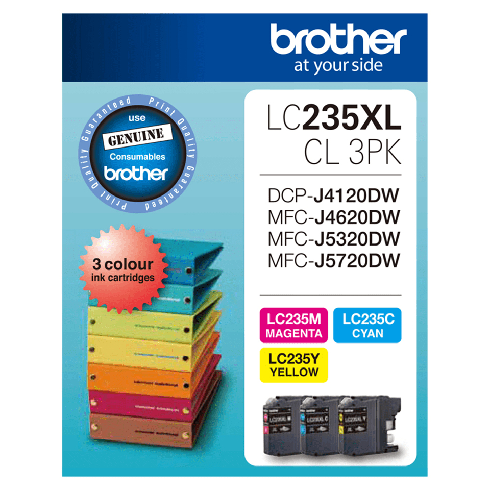 Brother LC235XL CMY Colour Pck