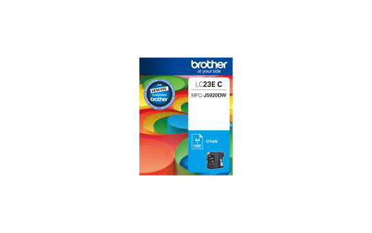 Brother LC23E Cyan Ink Cart