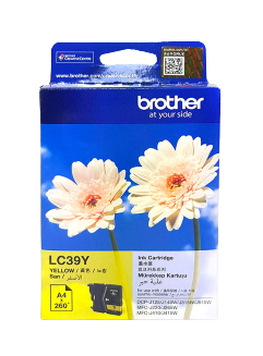 Brother LC39 Yellow Ink Cart