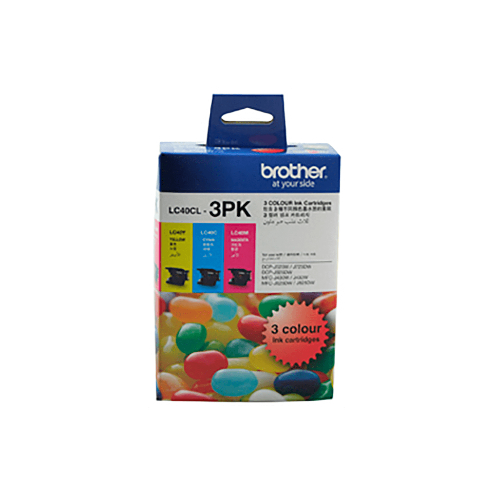 Brother LC40 CMY Colour Pack
