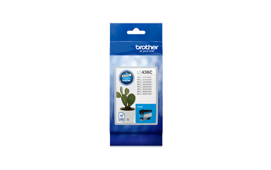 Brother LC436 Cyan Ink Cart
