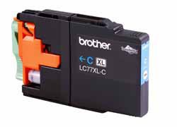 Brother LC77XL Cyan Ink Cart