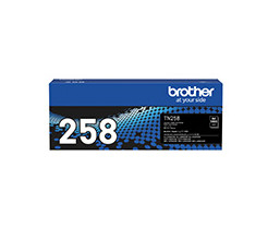 Brother TN258 Bk Toner Cart