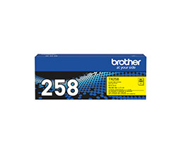 Brother TN258 Yel Toner Cart