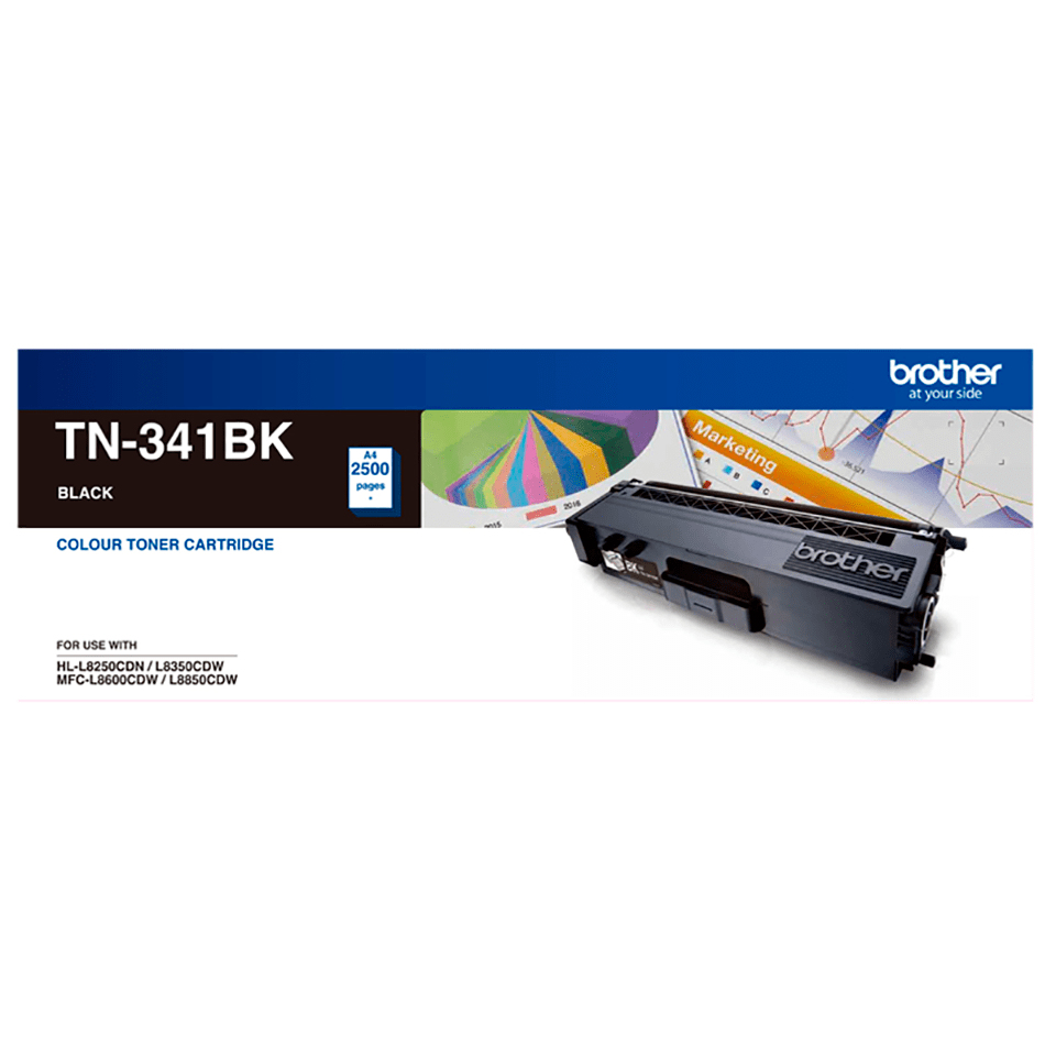 Brother TN341 Black Toner Cart