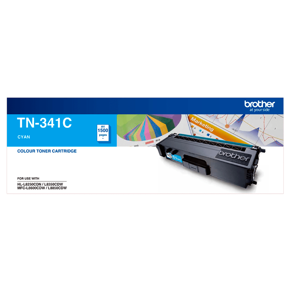 Brother TN341 Cyan Toner Cart