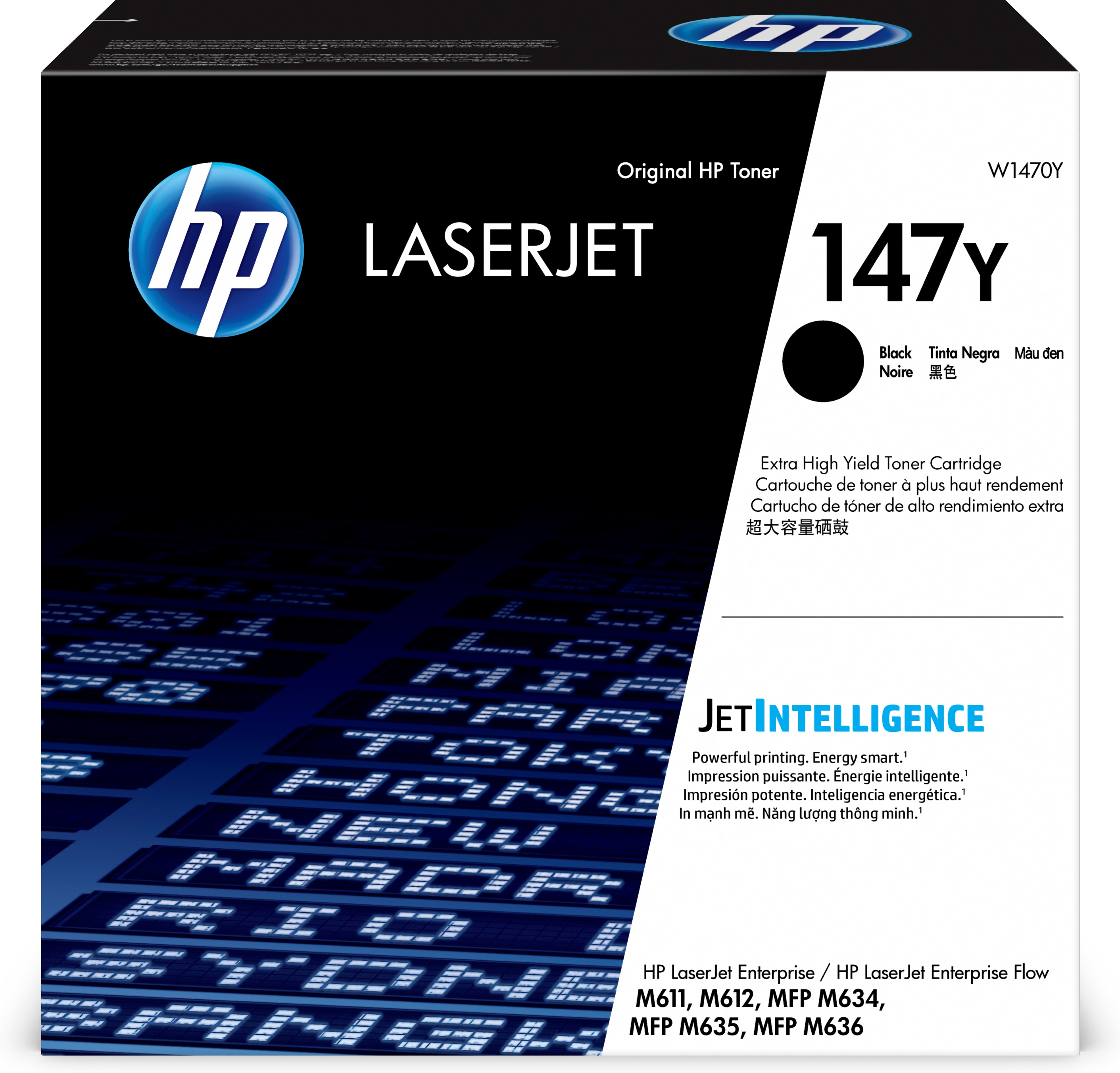 HP #147Y Black Toner W1470Y