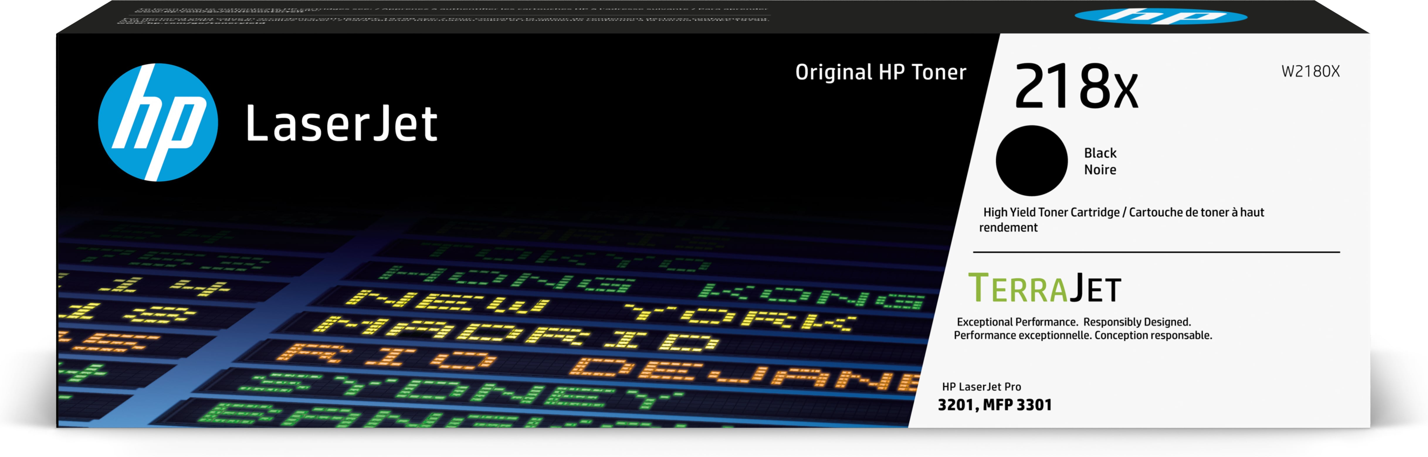HP #218X Blk Toner W2180X