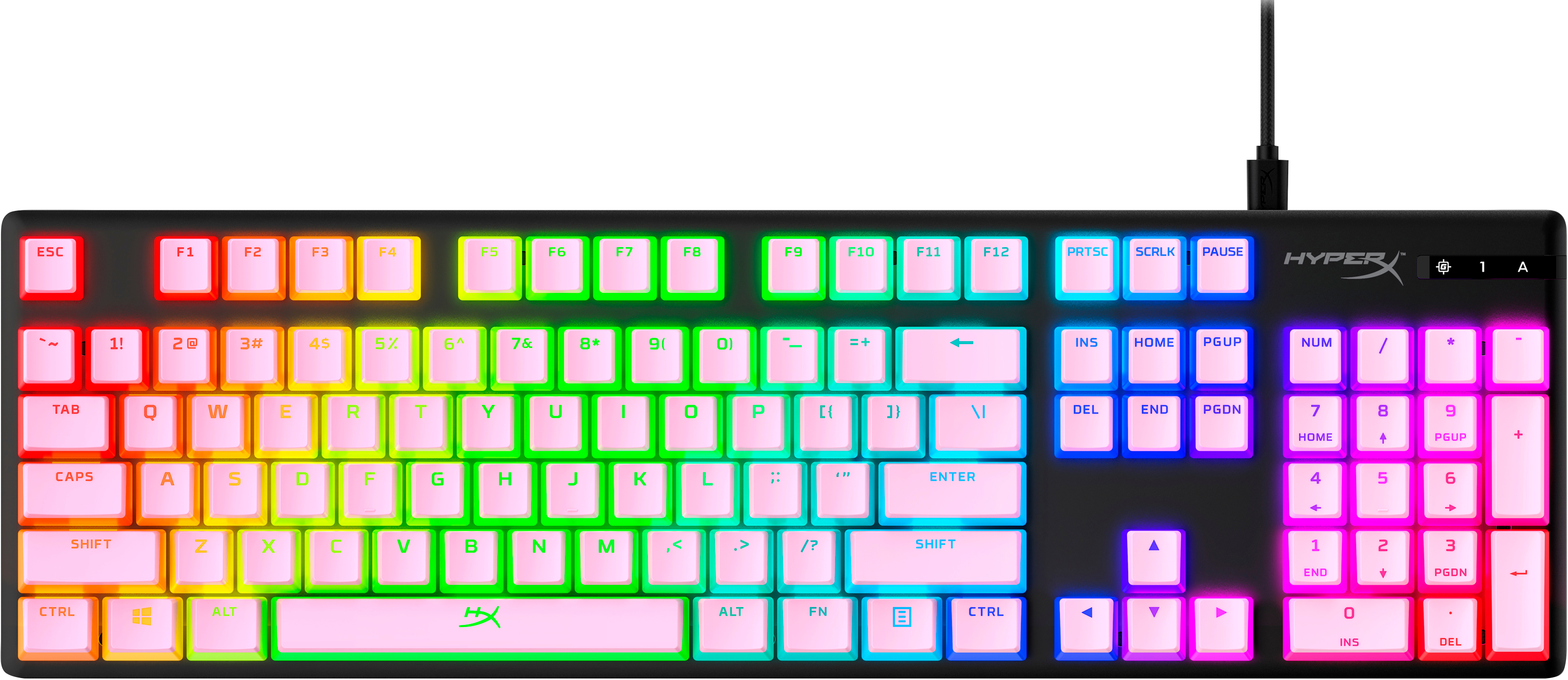 HYPERX PUDDING KEYCAPS PINK(PBT US Layout)