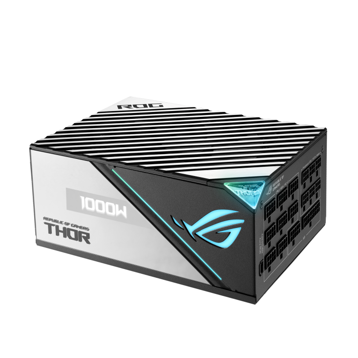 ASUS ROG THOR 1000W PLATINUM II THE QUIETEST POWER SUPPLY