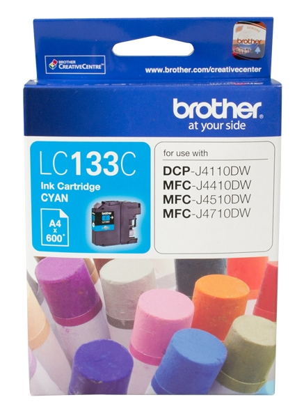Brother LC133C Cyan Ink Cartridge