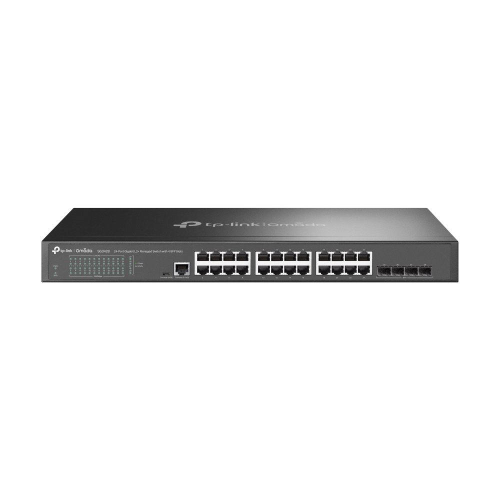 TP-Link SG3428 Omada SDN 24 Port Gigabit Managed Switch w/4xSFP