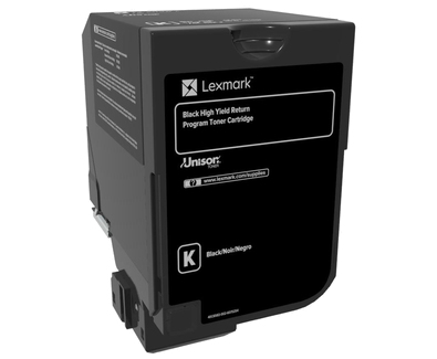 Lexm 74C6HK0 HY Black Toner