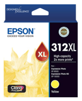 Epson 312 HY Yellow Ink Cart