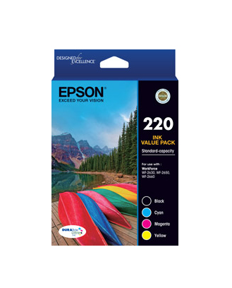 Epson 220 4 Ink Value Pack