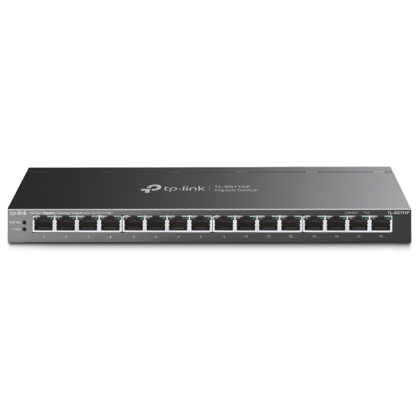 TP LINK 16-Port Gigabit Desktop Switch with 16-Port PoE+