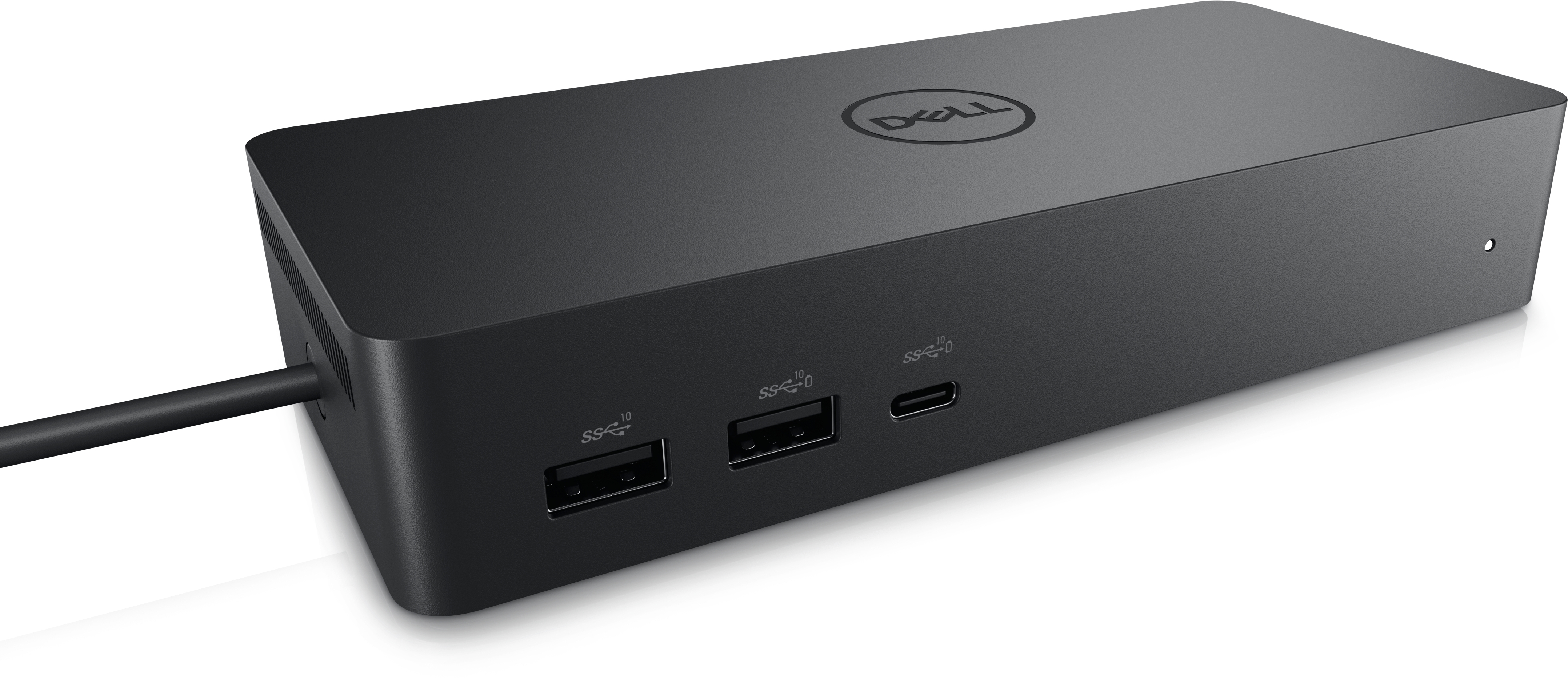 Dell UD22 USB-C Triple 4K Docking Station with 96W Power Delivery DP x2 HDMI x1 USB-C (with DP) x1 USB-C x1 USB3.2 x3 RJ45 x1 support Apple MacOS 12.21 or later / ChromeOS 100 or later / Windows 10 or later / Ubuntu 20.04 or later 3yr warranty