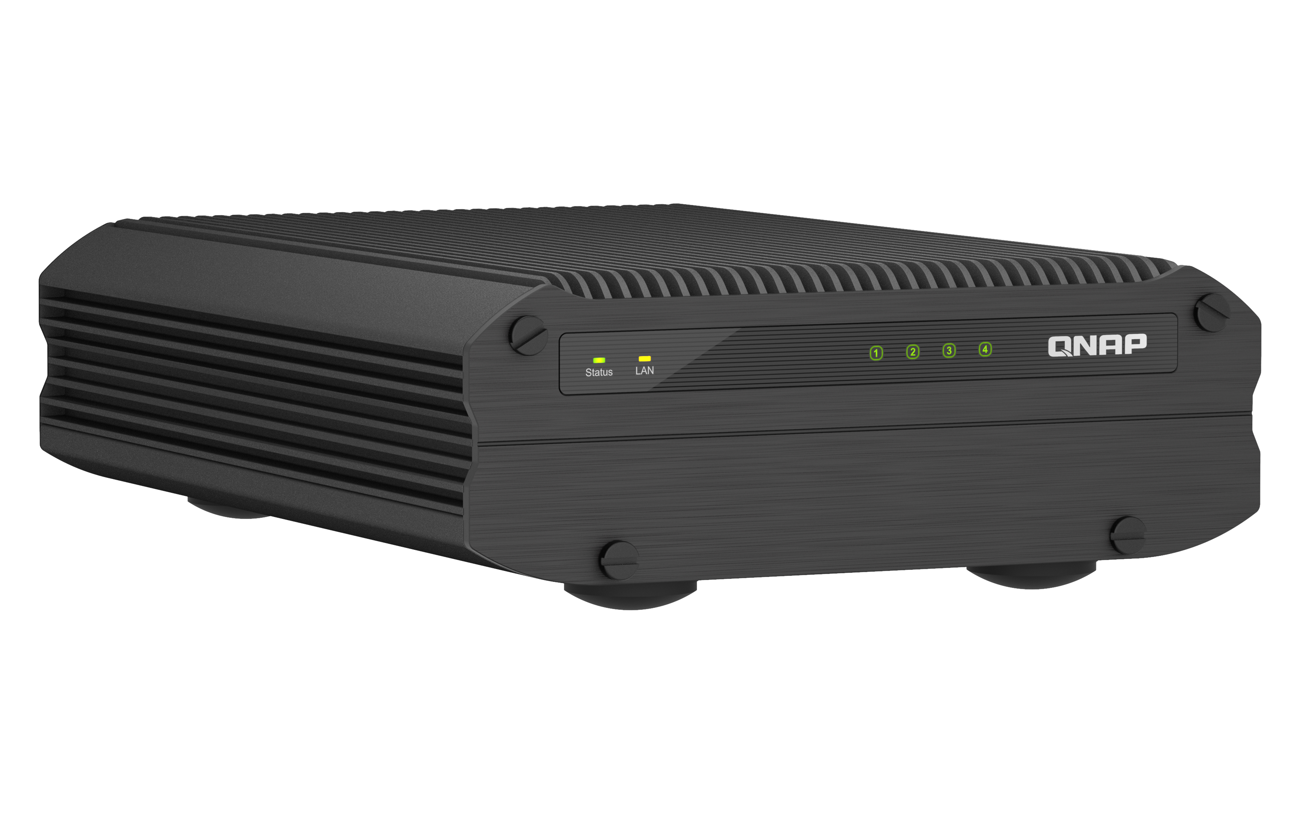 QNAP TS-i410X-8G Industrial Grade 4-Bay NAS Server Intel Quad Core Upto 3.0GHz Fan Less 8GB Ram 4X2.5