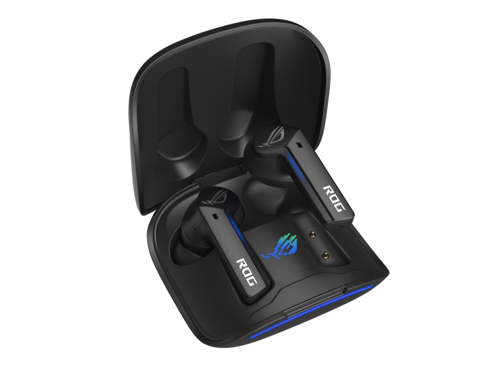 ASUS ROG Cetra True Wireless Noise Cancelling Gaming Earbuds - Black Bluetooth 5.0 - 4.5 Hours Battery Life / 17 Hours Total with Charging Case & ANC