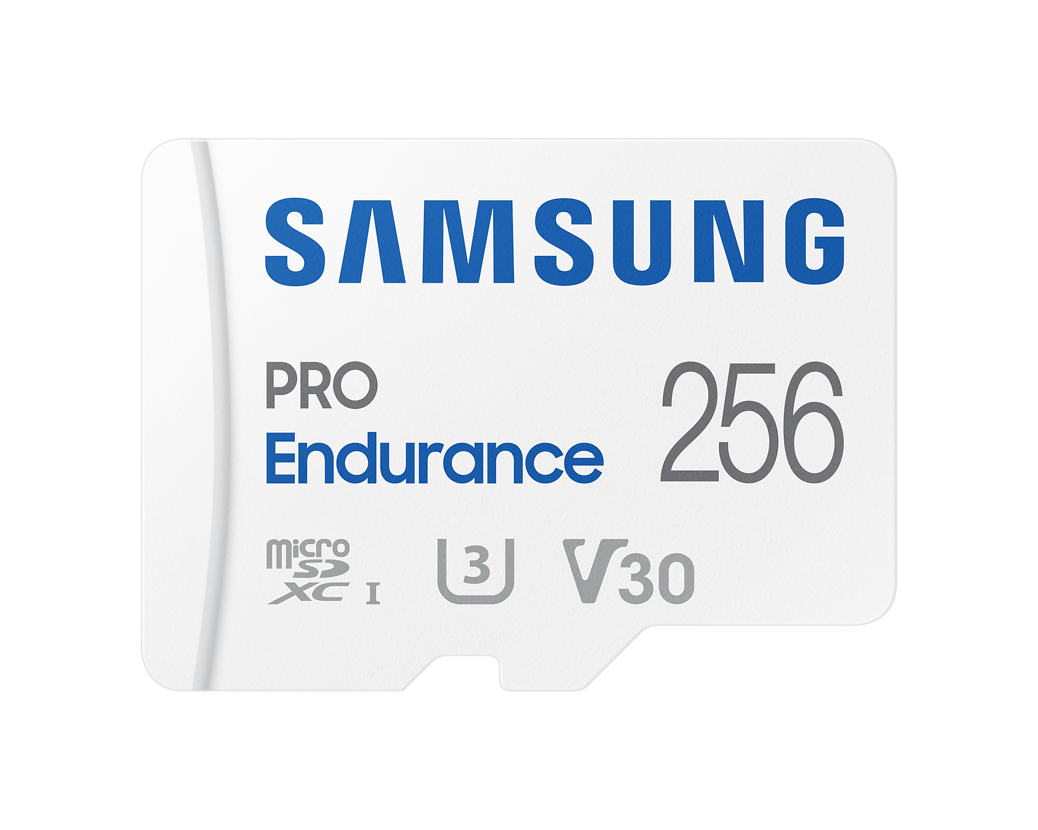 Samsung Pro Endurance microSDXC Memory Card - 256GB Includes Adapter - Read up to 100MB/s Read - Write up to 40MB/s - Perfect Fit for Surveillance (IP / Home / Network) Cam / Dash Cam / Body Cam / Other Always-on Applications