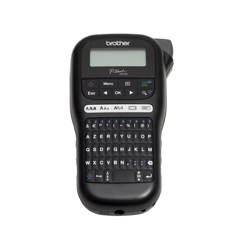 Brother P-touch PTH110W Label Maker - White Durable