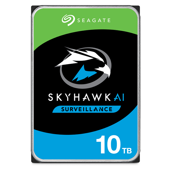 Seagate SkyHawk AI 10TB Internal HDD SATA3 - 256MB Buffer - 5 years warranty