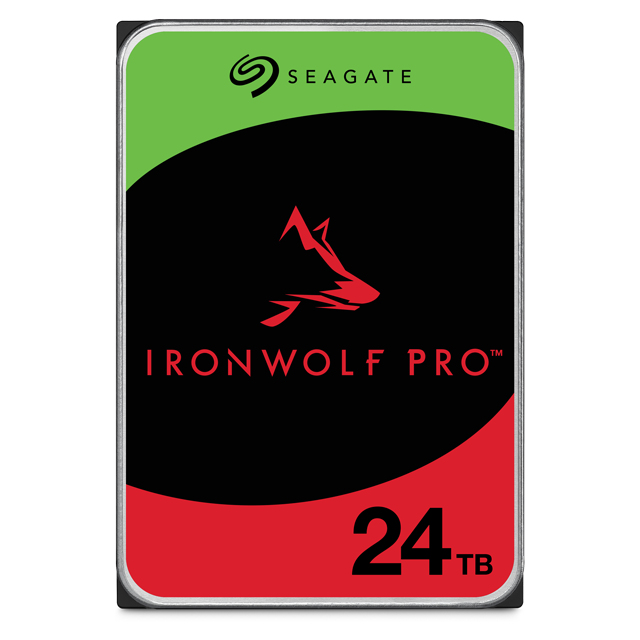 Seagate IronWolf Pro 24TB Internal HDD SATA 6Gb/s - 7200 RPM - 512MB Cache - Perfect for Commercial and Enterprise NAS System - 5 Years Warranty