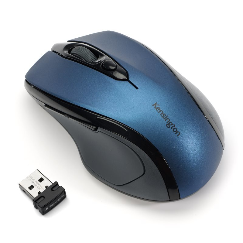 Kensington Pro Fit Wireless Mouse - Blue Midsize