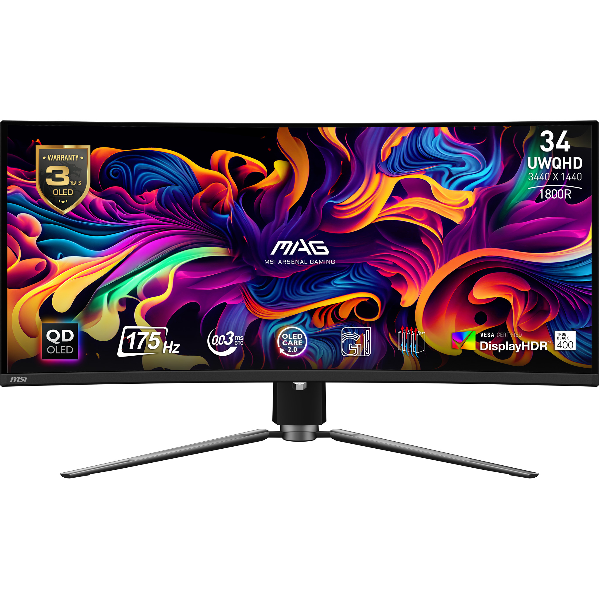 MSI MAG 341CQP QD-OLED 34