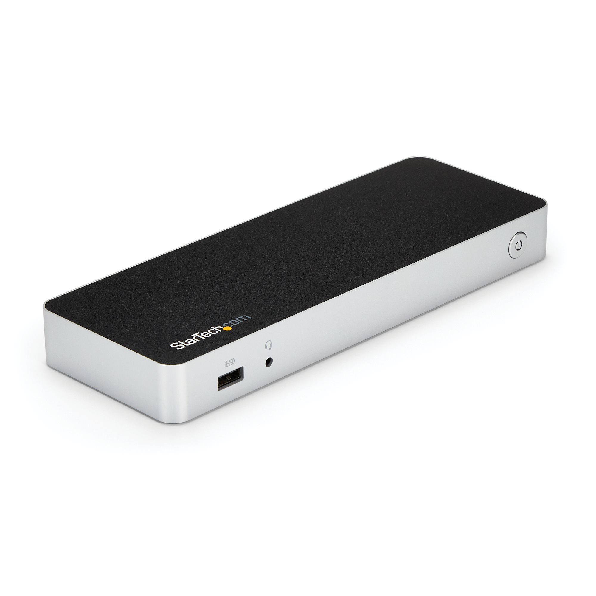 StarTech.com MST30C2HHPD USB-C Dual FHD Docking Station with 60W Power Delivery HDMI x2  USB-C x2 USB 3.0 x3 RJ45 3.5mm Audio x1 Support Microsoft Windows 3yr warranty