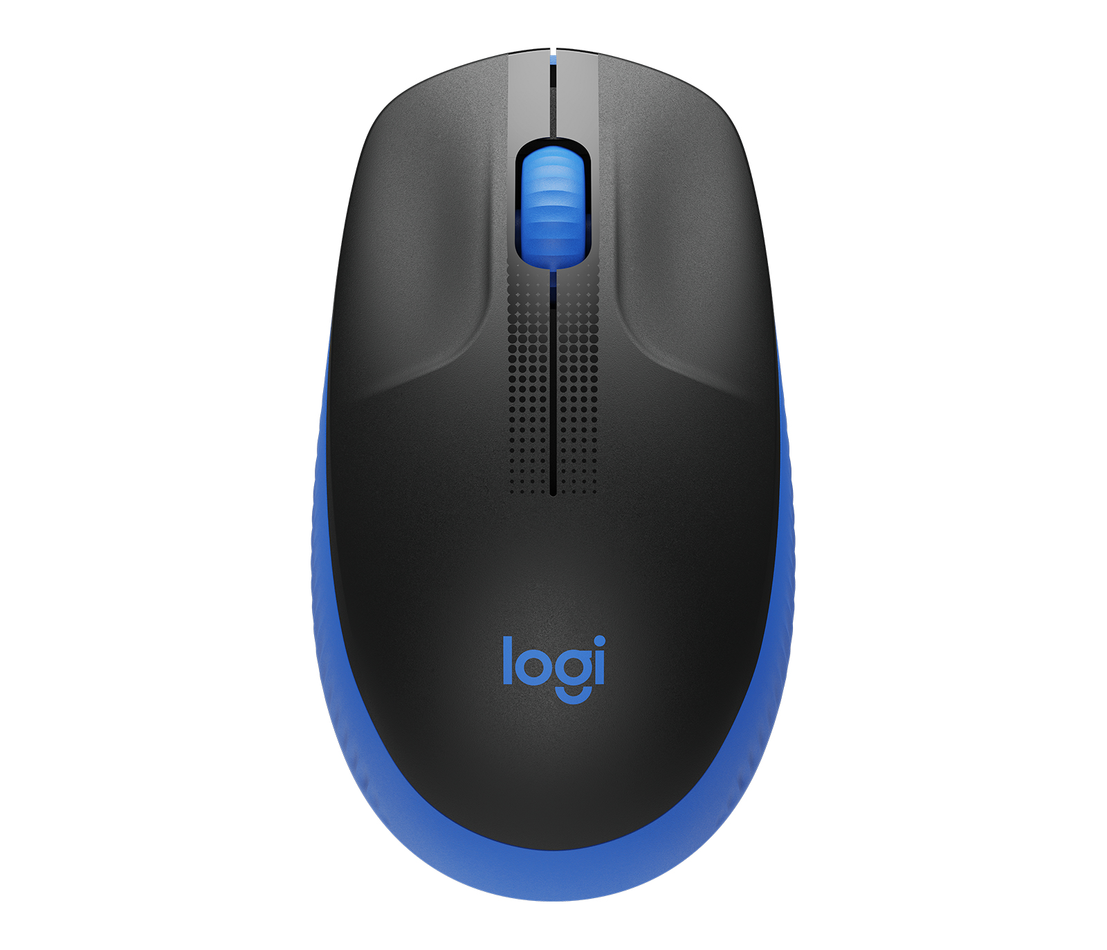 Logitech M190 Full Size Wireless Mouse - Blue