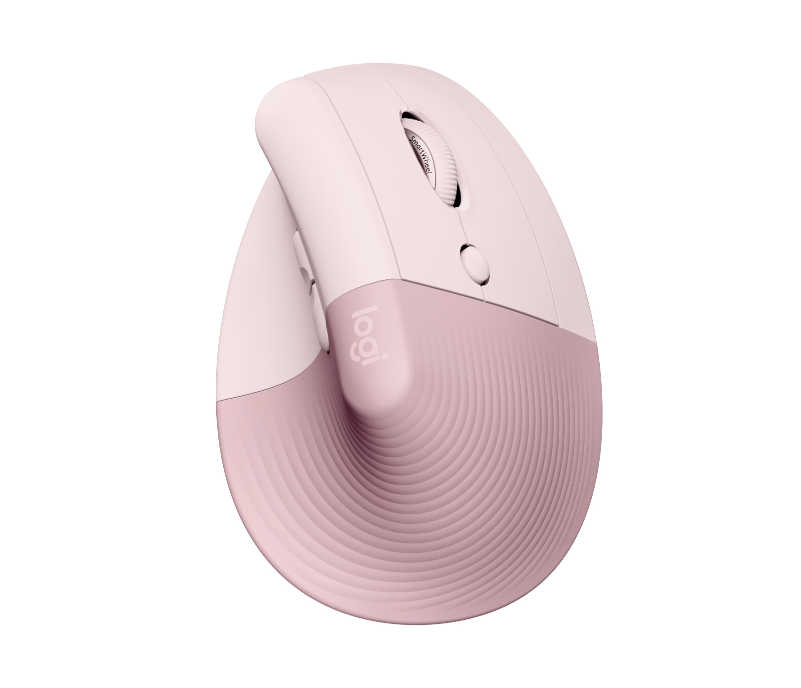 Logitech Lift Vertical Ergonomic Wireless Mouse - Rose
