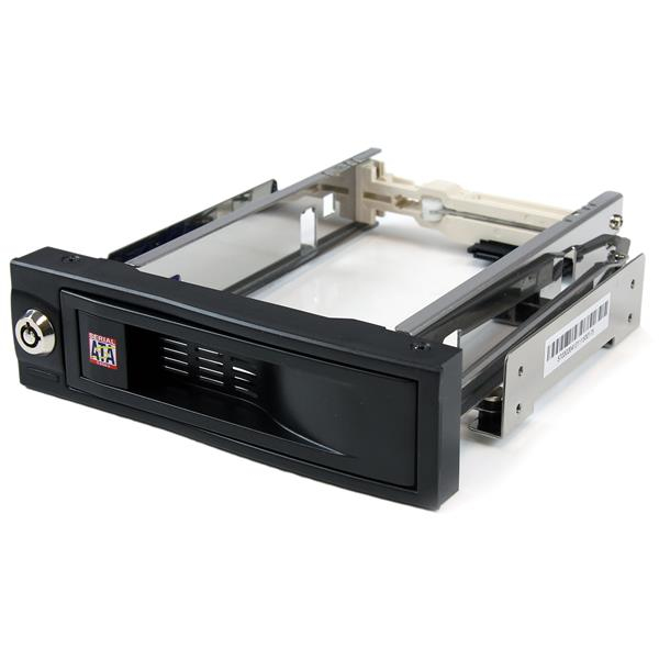 StarTech.com HSB100SATBK 5.25in Trayless Mobile Rack for 3.5in HD