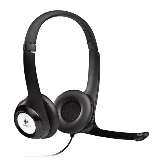 Logitech H390 USB Digital Headset In-line audio controls - Noise-canceling microphone