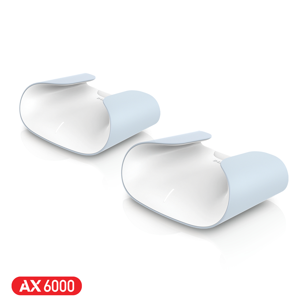D-Link AQUILA PRO AI M60 AX6000 WiFi 6 Smart Mesh System - 2 Pack 2.5G WAN