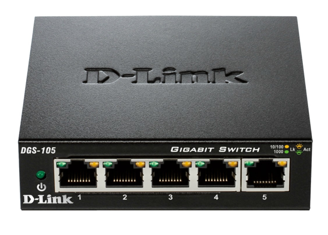 D-LINK DGS-105 Desktop Switch