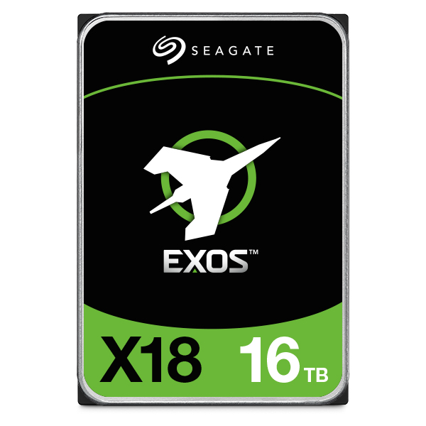 EXOS X18 16TB SATA 3.5IN 7200RPM HELIUM