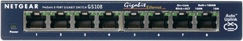 GS108 8PT GIGABIT ETHERNET SWITCH