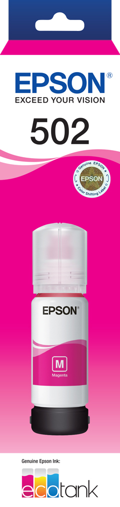 T502 MAGENTA INK BOTTLE