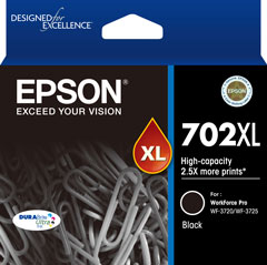 702XL BLACK DURABRITE INK