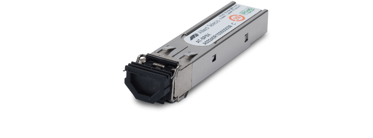 ALLIED TELESIS SPSX SFP MODULE, 1000SX (LC) MULTI-MODE SFP, 550M